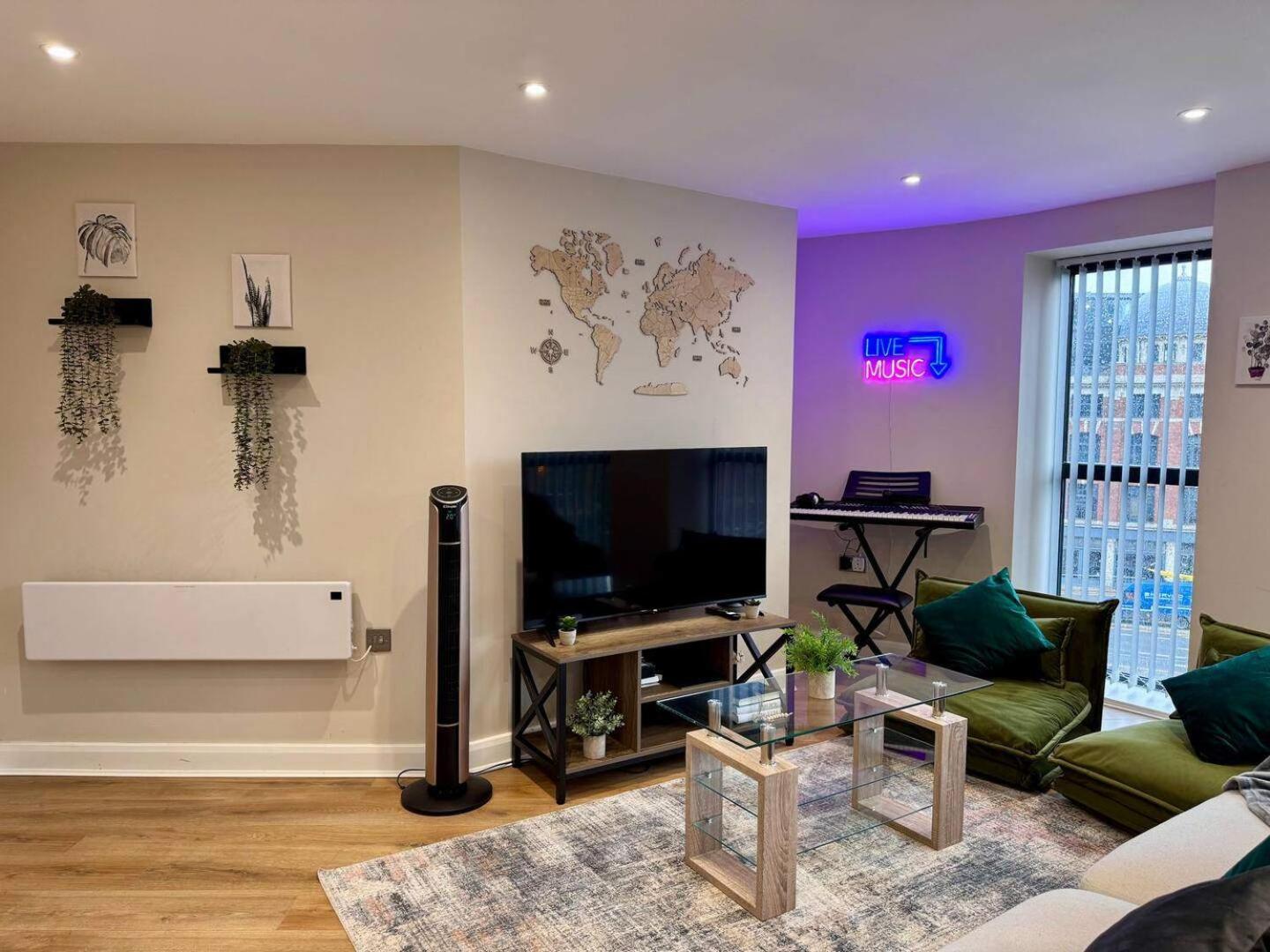 Modern City Apartment - Sleeps 4 & Walk To Arena Leeds  Exterior foto